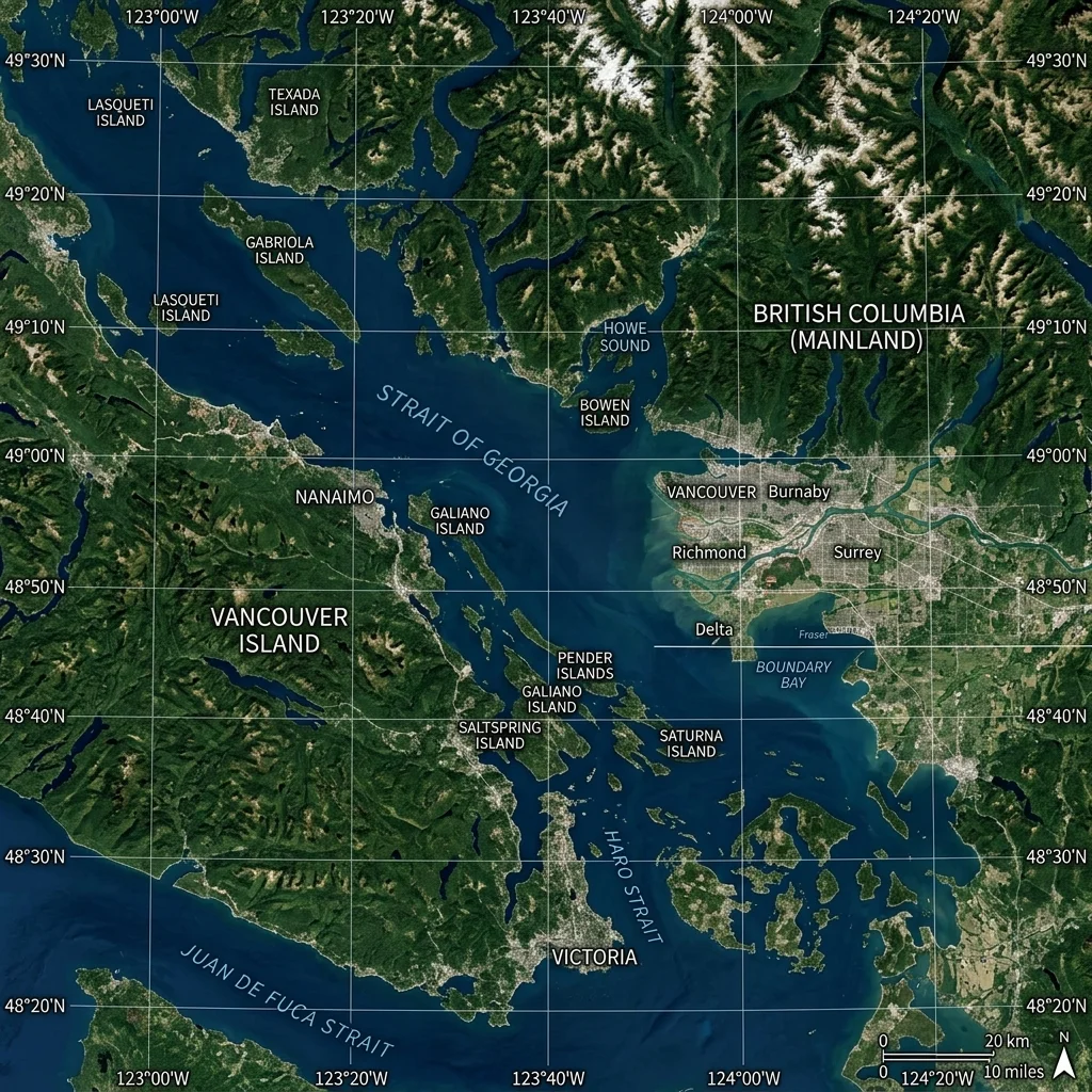 STRAIT OF GEORGIA & GULF ISLANDS